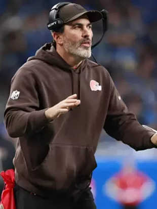 Kevin Stefanski Cleveland Browns 2025 Brown Hoodie