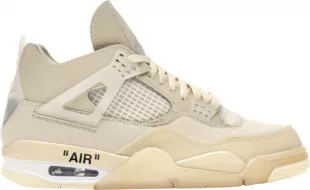 4 Retro x Off-White Sail