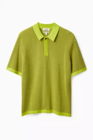 Regular Fit Knitted Polo Shirt