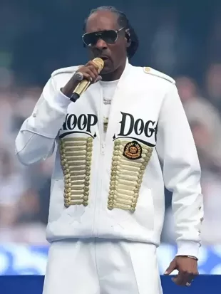 AFL Grand Final 2025 Snoop Dogg White Jacket