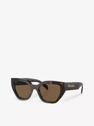 PR A09S Butterfly Frame Tortoiseshell Acetate Sunglasses