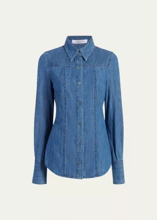 Chambray Slim Shirt