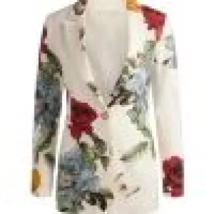Floral Blazer