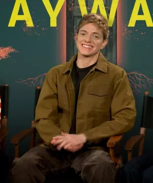 Mae Martin Wayward 2025 Brown Cotton Jacket