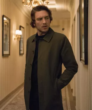 Cody Fern House of Cards Green Cotton Coat