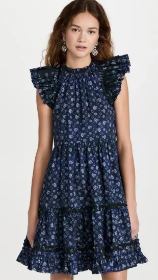 Joan Ruffle Dress