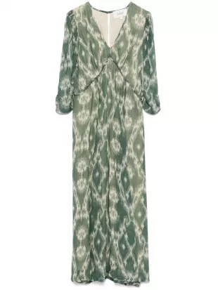 Matsa Dress in Green