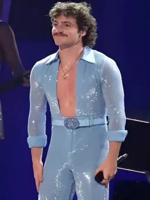 Benson Boone Blue Jumpsuit