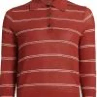 Striped Polo Tee