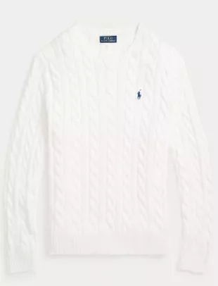 Cable Knit Cotton Jumper