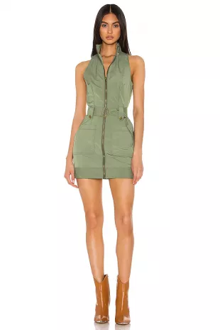 Sofia Belted Mini Dress