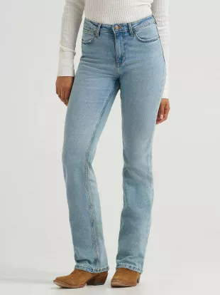 Womens Bold Boot Jeans Gypsum