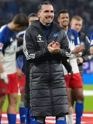 Rayan Philippe Bundesliga 2025 Black Puffer Jacket