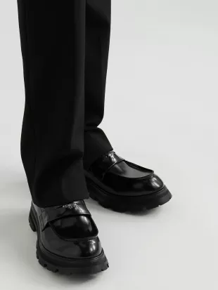 The Seam Lug Sole Penny Loafer