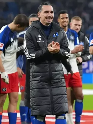 Bundesliga 2025 Rayan Philippe Black Puffer Jacket