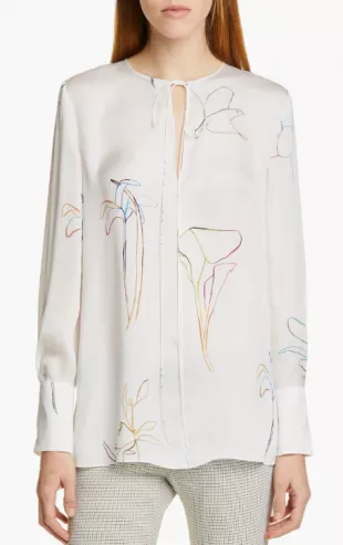 Nature Silk Chiffon Tunic