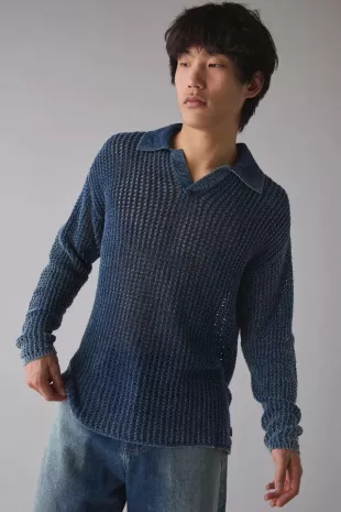 K Squared Polo Sweater