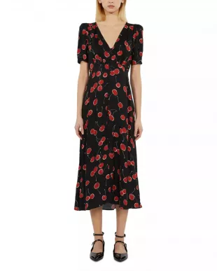 Cherry Print Dress