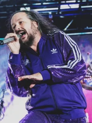 Jonathan Davis Purple Tracksuit