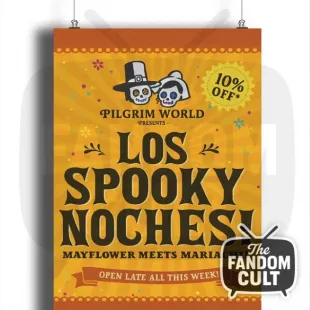 Los Spooky Noches Poster