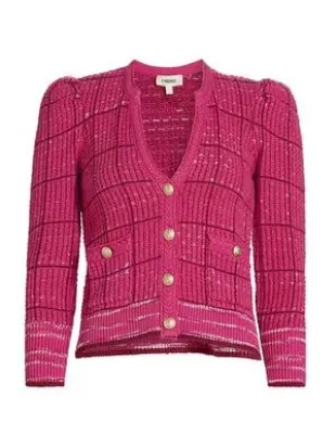 Jenni Cardigan in Pink Multi