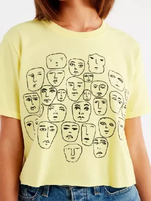 High Potential S02 Zoe Soul Smiley Face Yellow T-Shirt