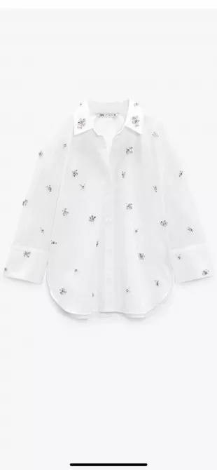 Jewel Poplin Shirt