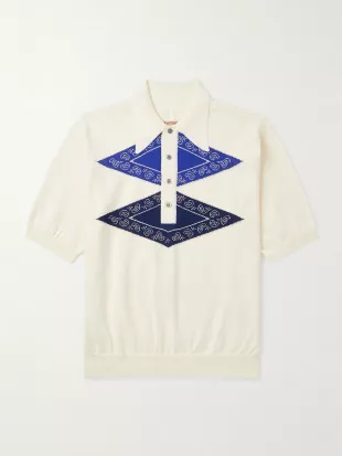 14G Cotton Tomahawk Paisley Carol Polo