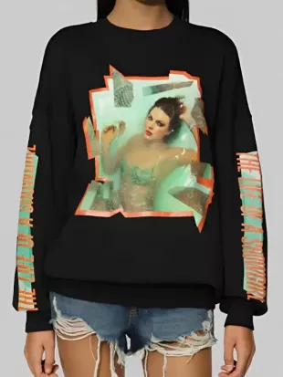 Taylor Swift The Life of a Showgirl Crewneck Sweatshirt