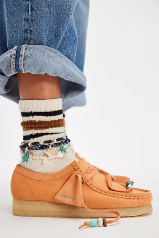 Retro Stripe Tube Socks