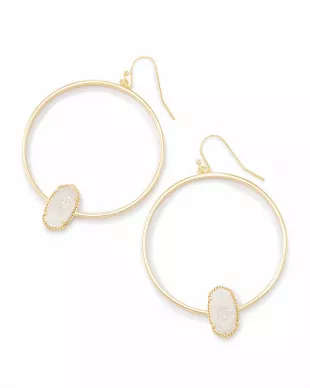 Elora Gold Hoop Earring