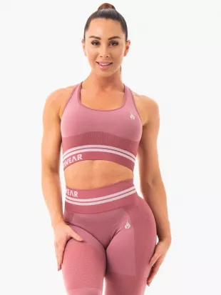 Freestyle Seamless Longline Sports Bra