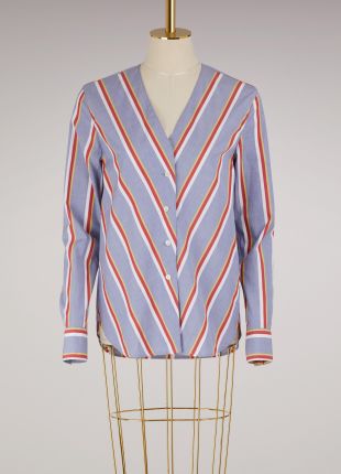 Chemise rayée Masion Kitsuné