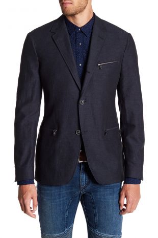 John Varvatos Star USA | Zip Pocket Blazer | Nordstrom Rack