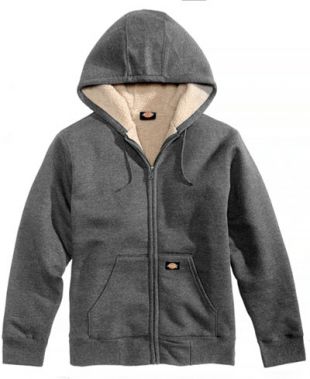 Dickies Men's Sherpa-Lined Full-Zip Hoodie