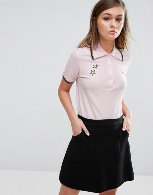 Fred Perry   Polo avec étoiles brodées
