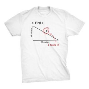 Crazy Dog TShirts   Find X T Shirt Funny Variable Math Test Question Witty Response Tee   Walmart.com