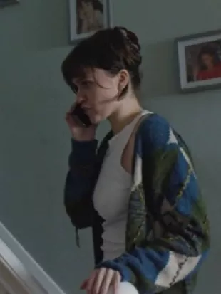 Film Club Aimee Lou Wood Colorblock Cardigan