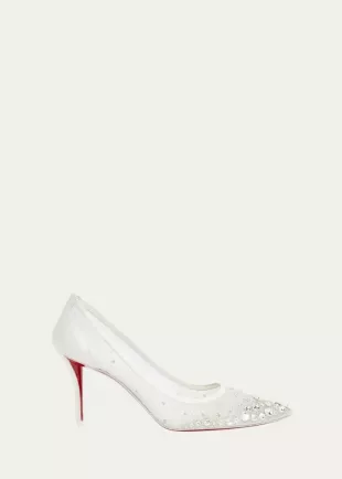 Miss Z Leather Red Sole Pumps
