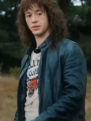 Stranger Things Eddie Munson Leather Jacket