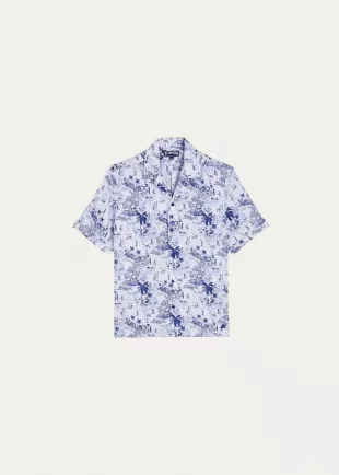 Riviera Linen Short Sleeve Shirt