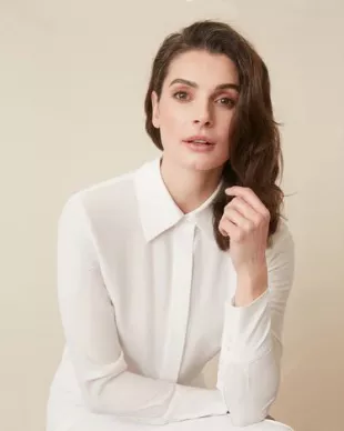 The Simone Button-Up Blouse by