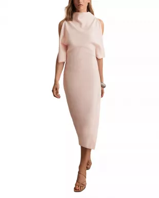 Petra Cold Shoulder Midi Dress