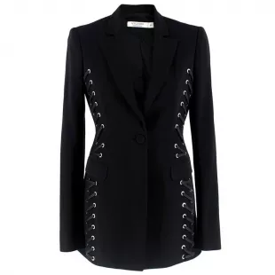 Merrie Lace-up Blazer