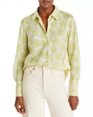 Astera Fleur Mini Silk Shirt