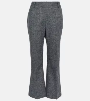 Fossett Wool Blend Bootcut Pants