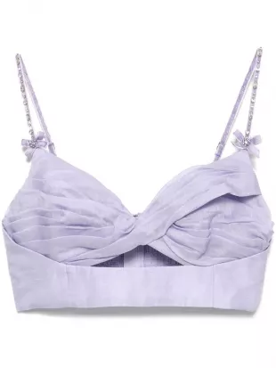 Crush Twist Front Bralette