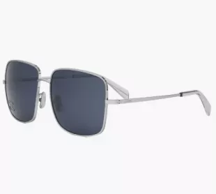 Rhinestone Triomphe 59mm Square Sunglasses