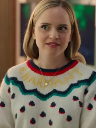 Stephanie Styles Loot S03 Fair Isle Sweater