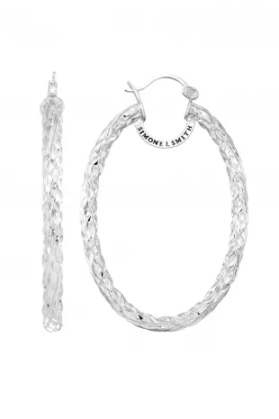 Large Miss Thang Hoops